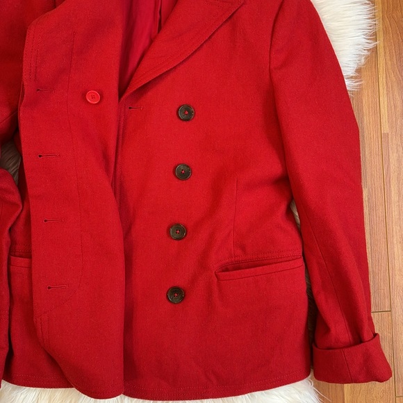Classic Red Blazer Coat Marc by Marc Jacobs size XS - Picture 3 of 11